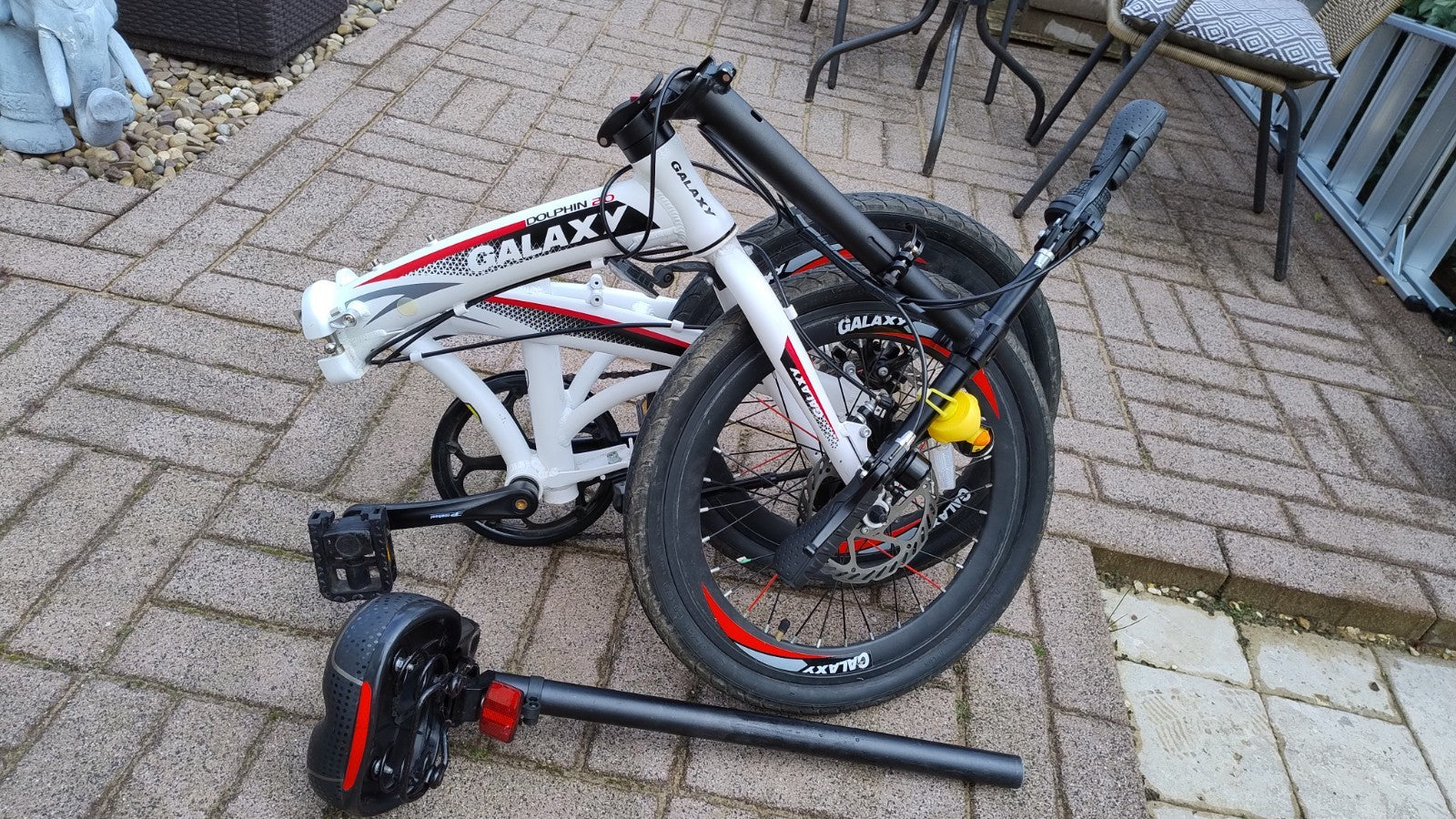 X2 Folding Bikes 20" Wheels Break Discs - Gears