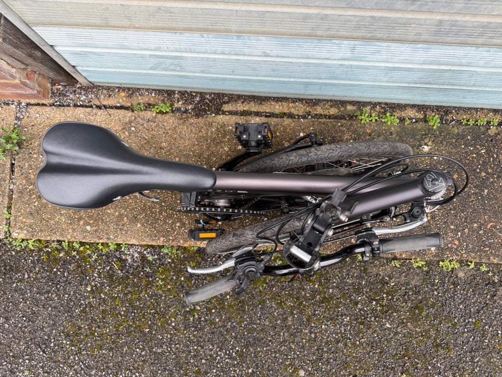 Mezzo D9 folding bike graphite grey very good original condition