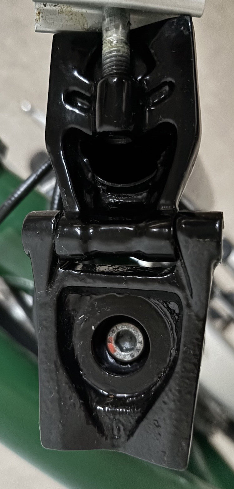 Brompton M3R folding bicycle in Racing Green / Black - New Timewarp Condition