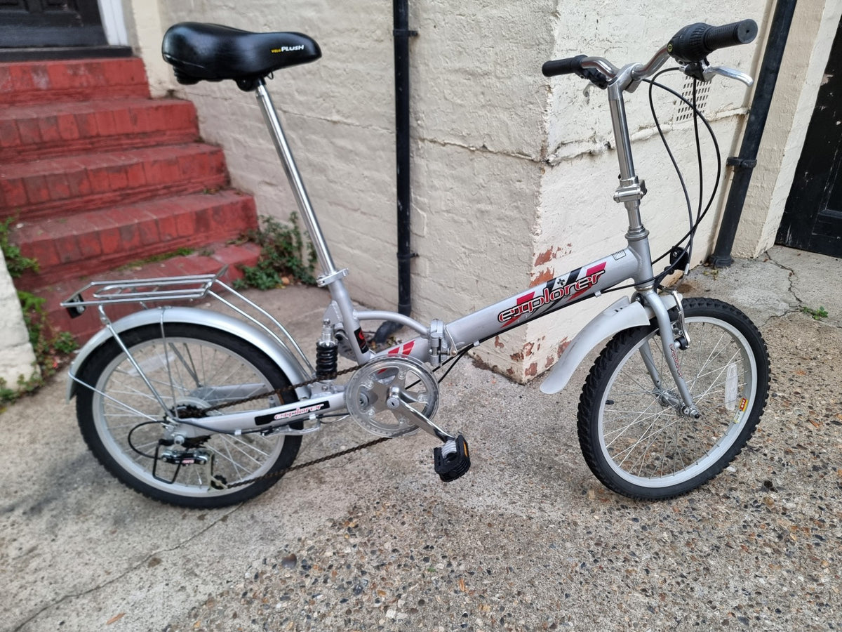 Local Delivery SERVICED folding bike with suspension 20 inch wheels SE95QF