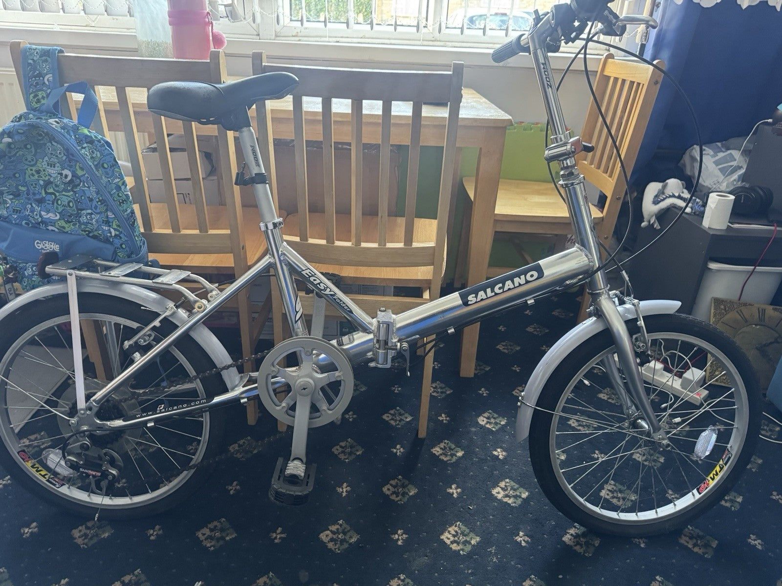 Solcano Folding Bikes x 2 Excellent Condition