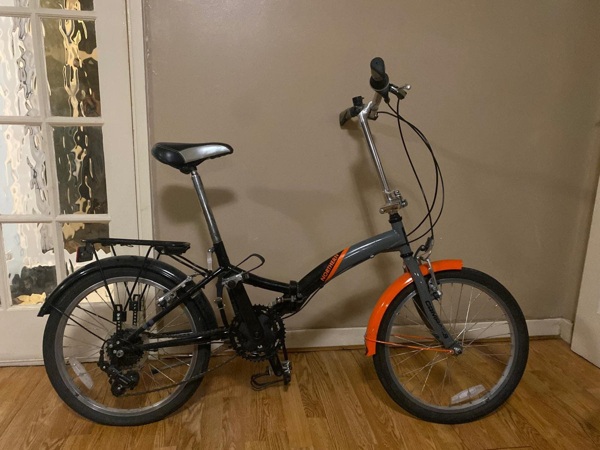 Northern Folding Bike 20in Wheels Unisex Adults 7 gears