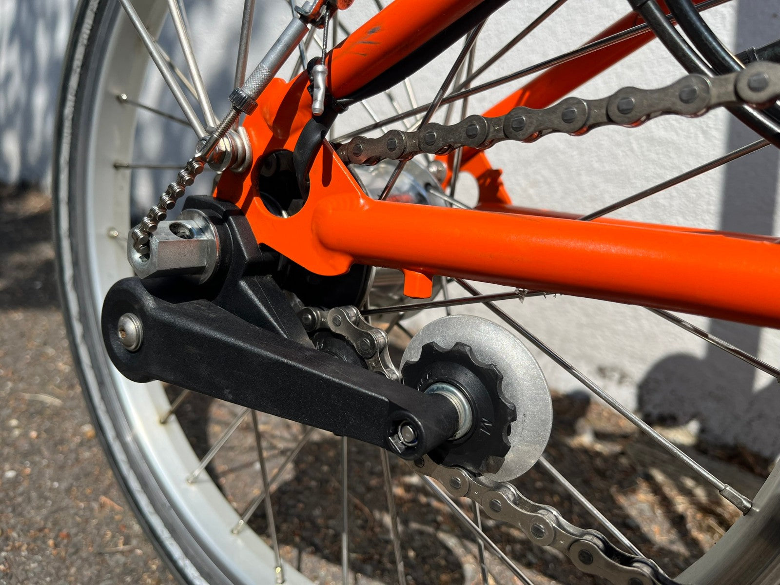 Brompton M3L C Line Dynamo Light 3 speed Navy Blue Red M-type Folding Bike
