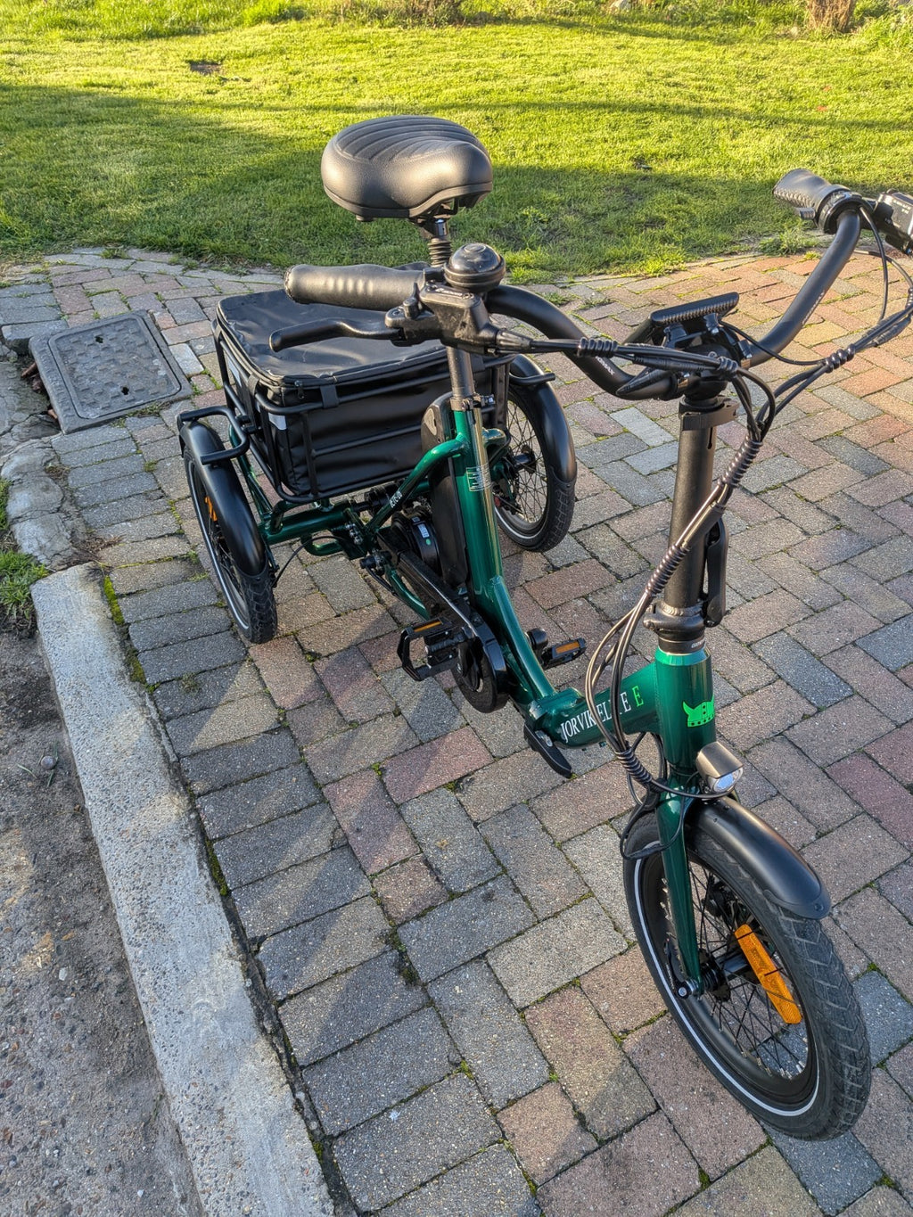Jorvik Elite  Folding Compact Tricycle Jet-16.Ex Demo.24 Miles Usage,L@@k