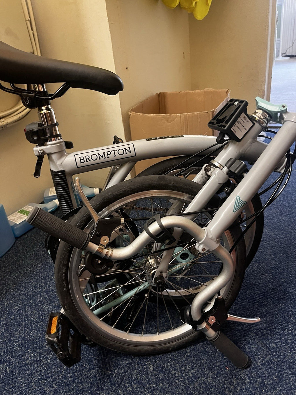 Brompton A-Line Folding Bike 3 Speed 2025