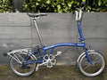 Brompton M6R in Cobalt Blue Folding bike C Line - Very Light Leisure Use Only