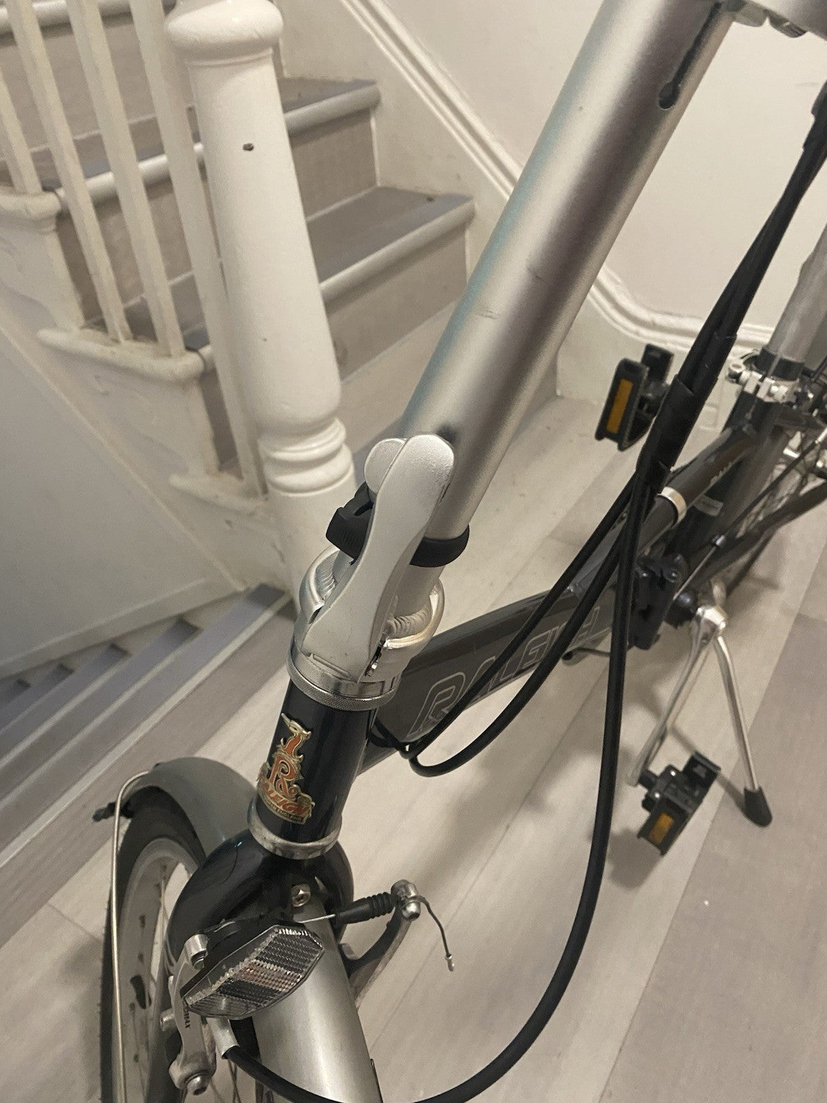 Raleigh Stow-A-Way Foldable Bike – Folding Mechanism Bolt Broken