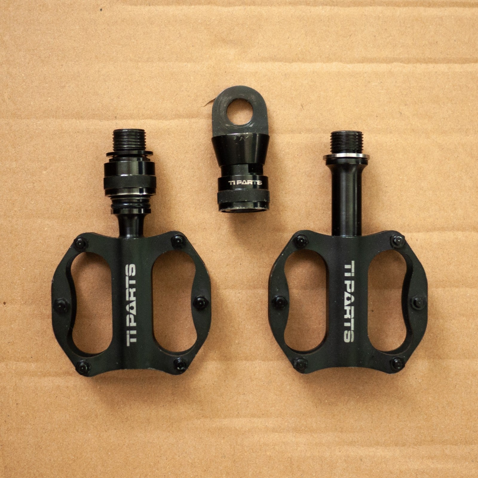 Brompton Ti Parts Workshop Single Quick Release Mini Pedal Titanium Pedal Holder