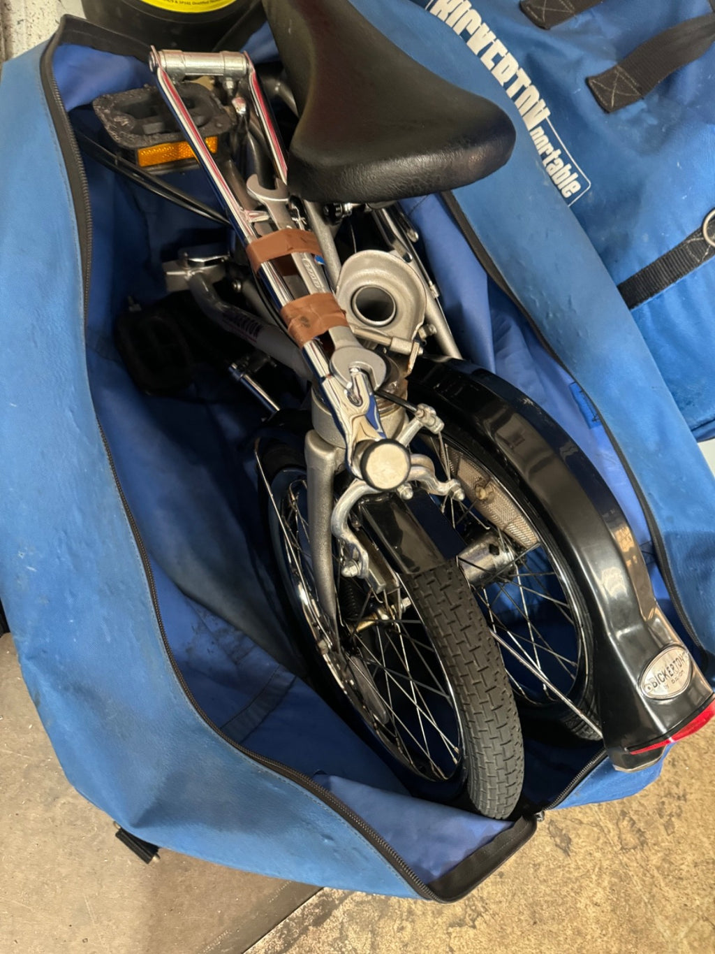 Bikerton Folding Bike. Used. Great condition. Vintage. Rare. Chrome.