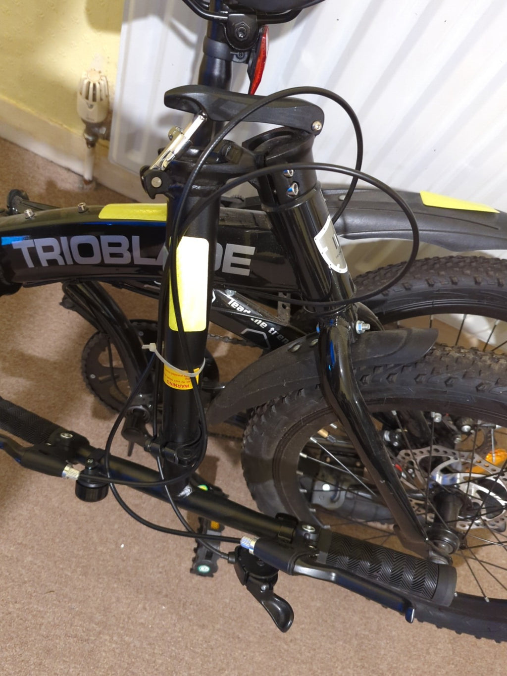 Trioblade 20” Folding Commuter Bike – Aluminum Frame, 7-Speed Shimano – USED