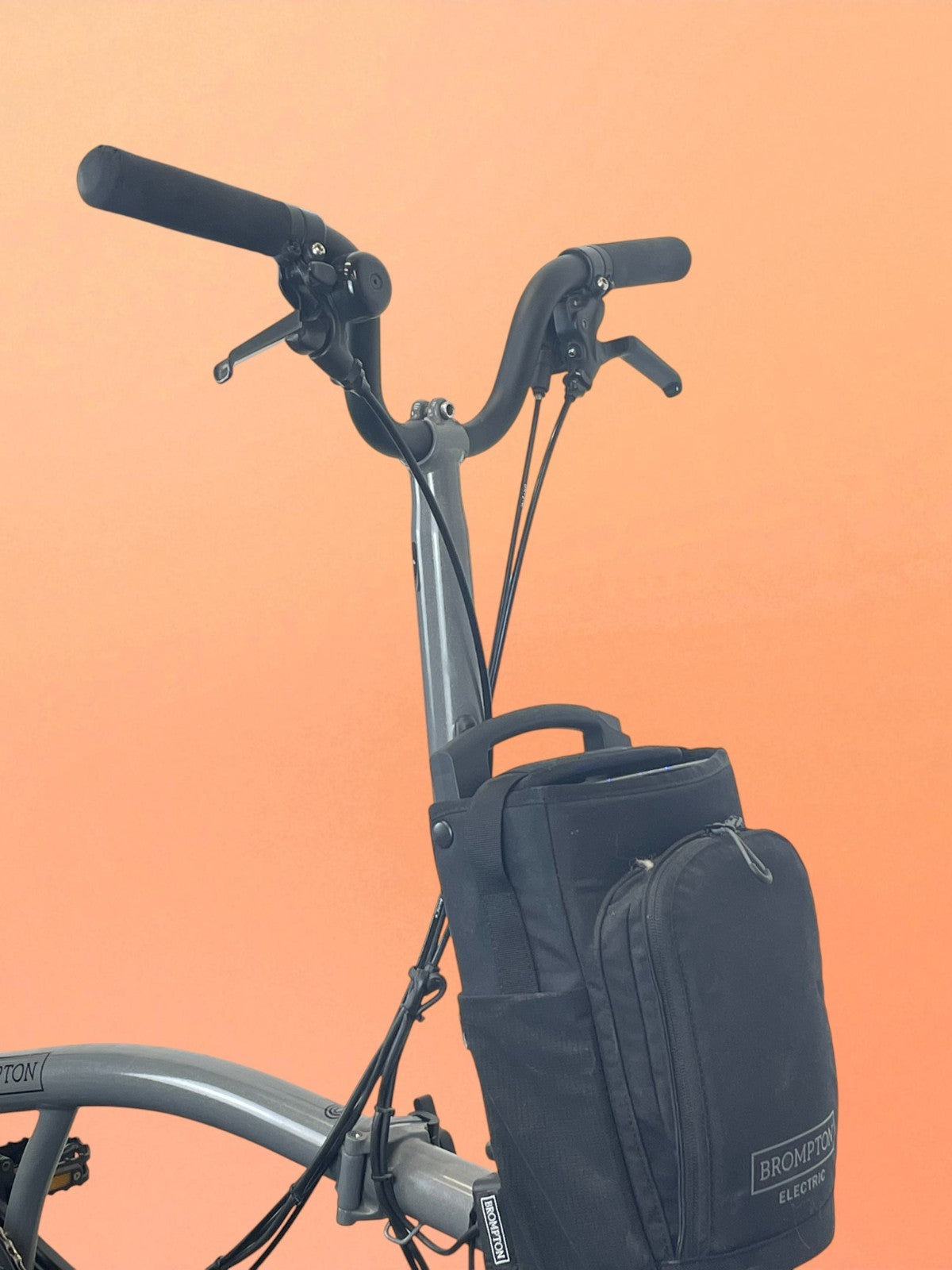 Brompton P Line Urban ElectricBike - Storm Grey