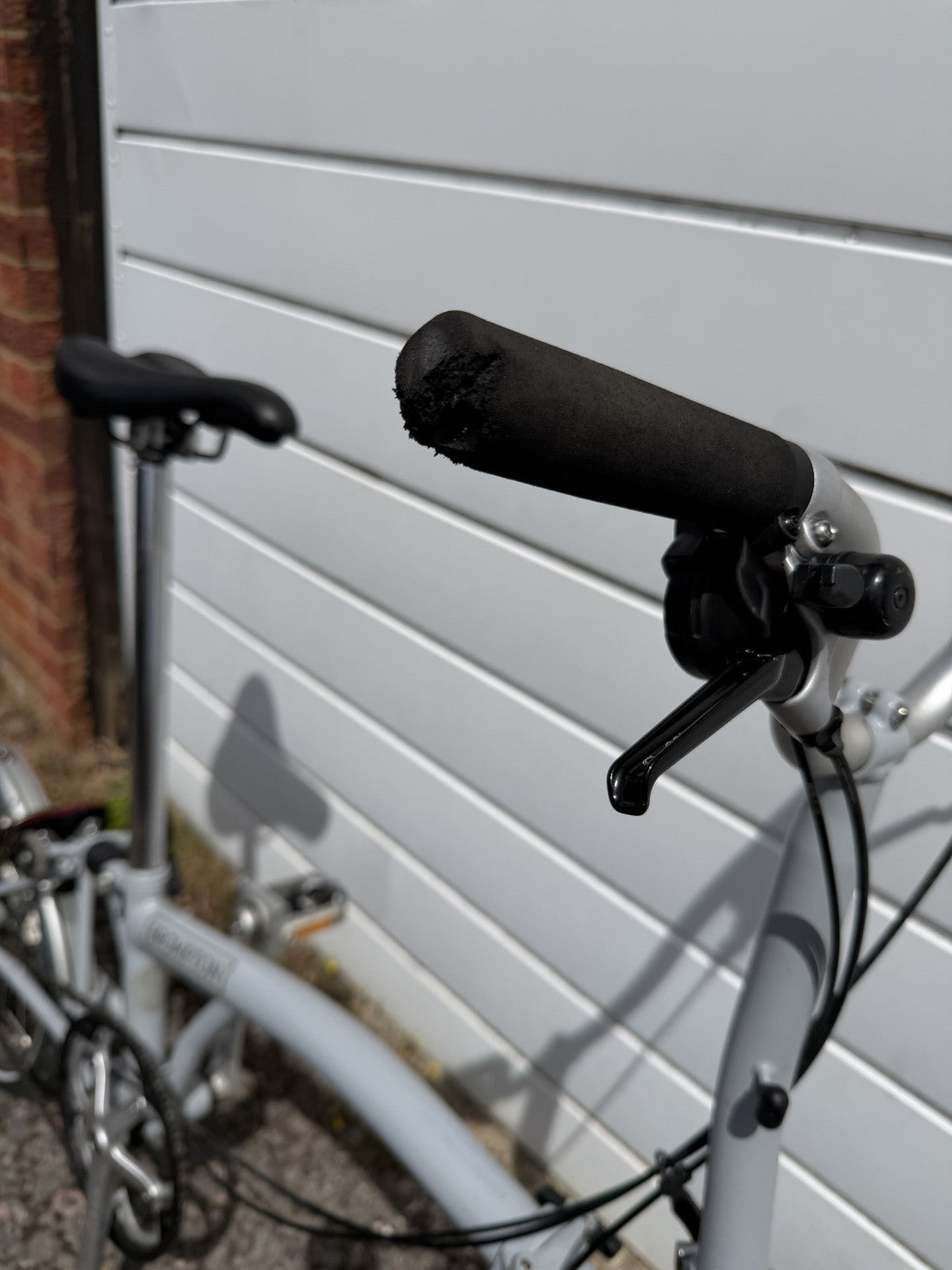 Brompton M3L Folding Bike (2017) – Grey – Original Owner – Receipt/BikeRegister