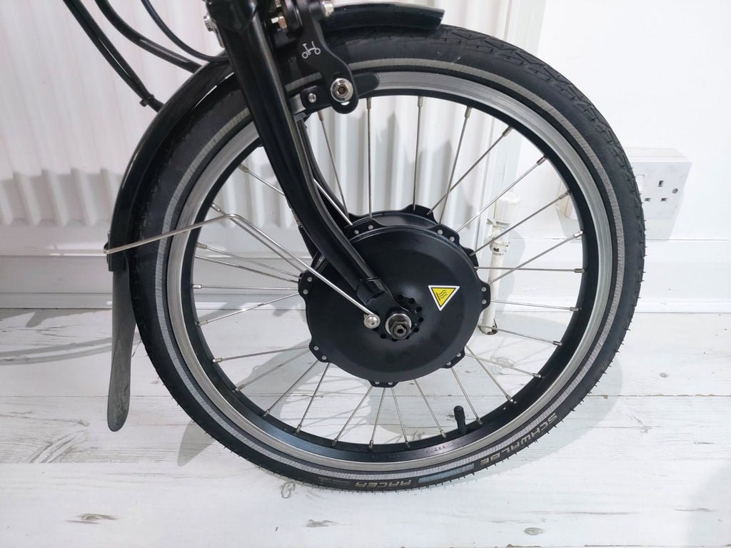 Brompton M6R Electric Foldable Bike Black