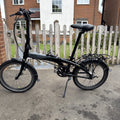 Tern Link D7i  Folding Bike 7-Speed V-Brakes Rack Mudguards Black/Grey