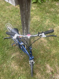 Blue Dahon III Folding Bike Retro, Good Working Condition.