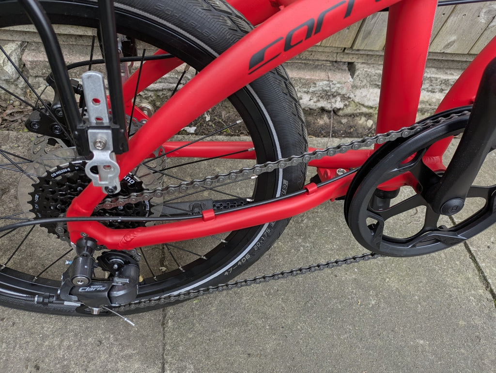 Carrera Intercity Folding Bike 8-Speed