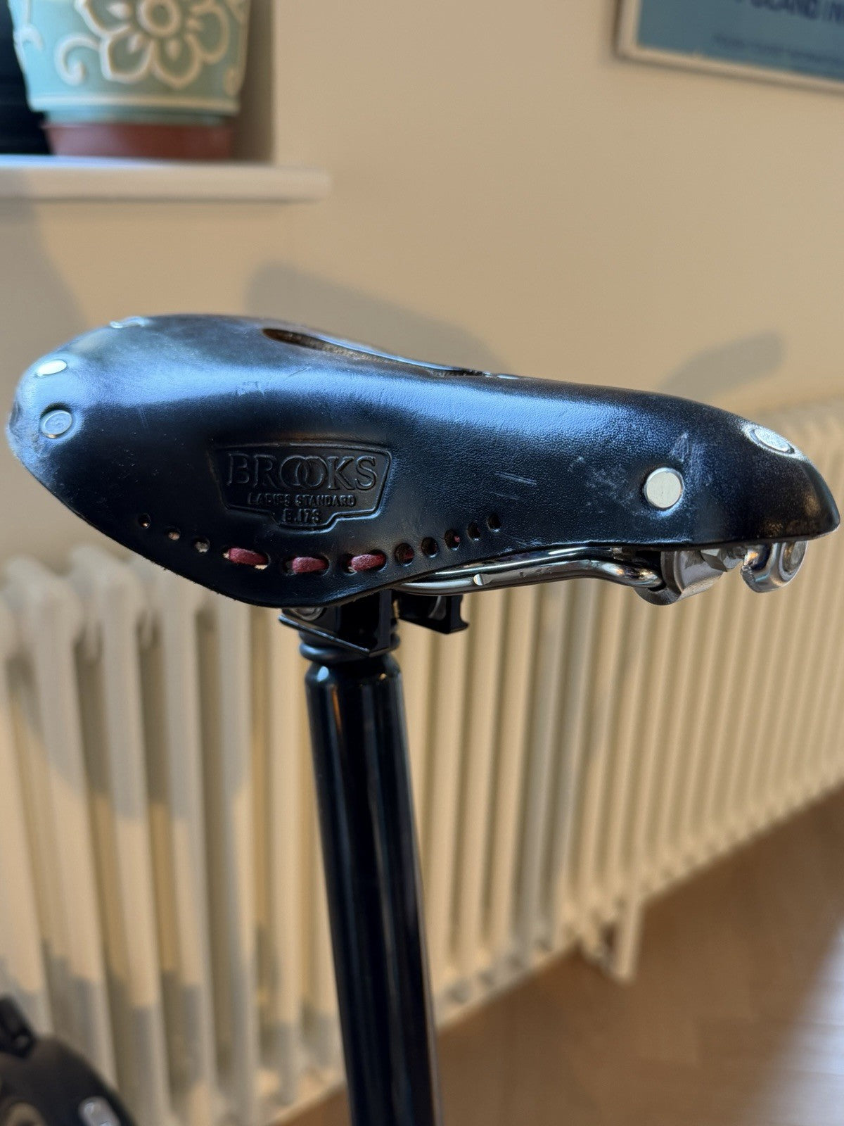Brompton M6L Superlight — Turkish Green/Black Edition with battery lighting