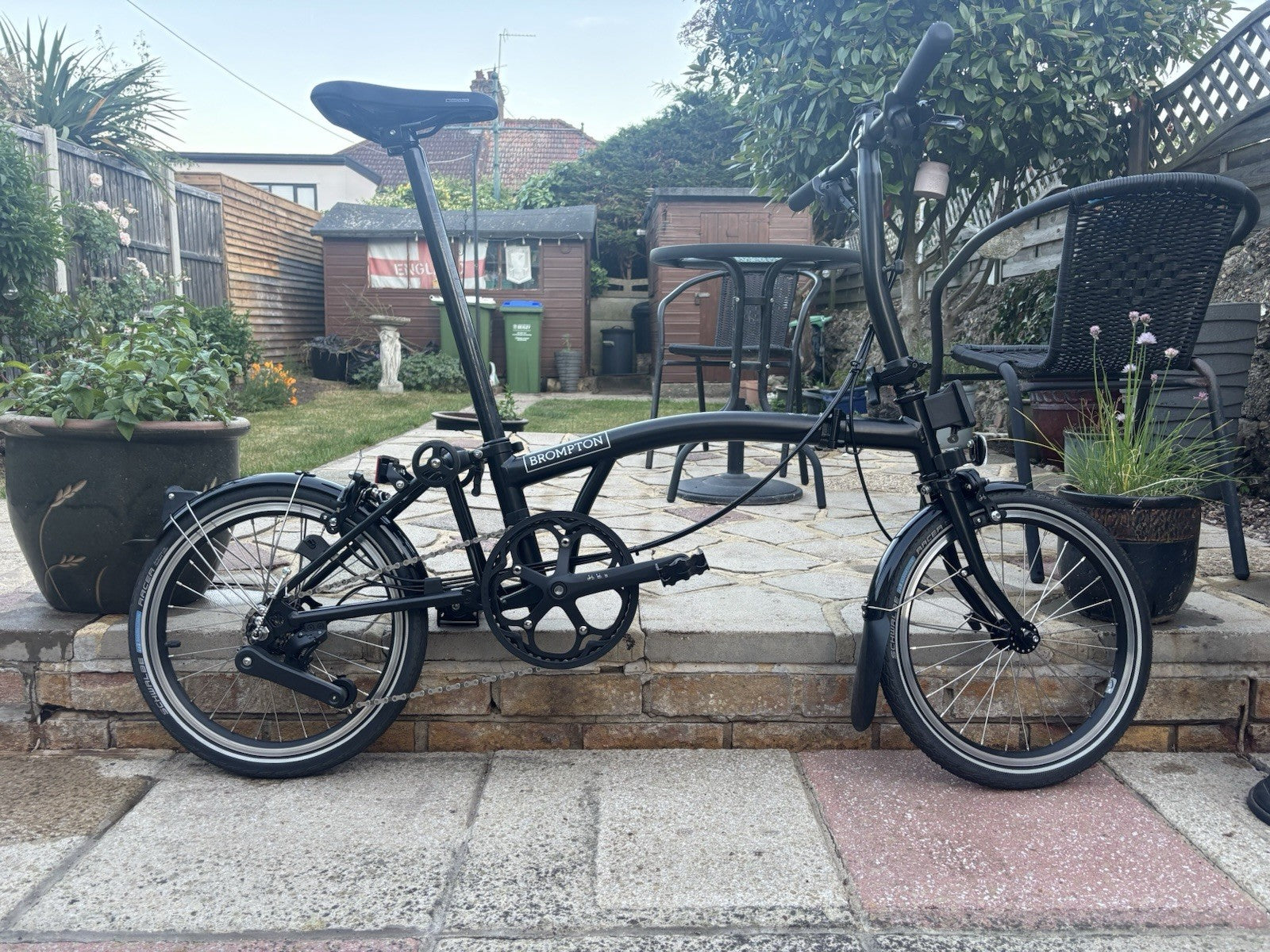 Brompton Folding Bike - C Line 12 Speed 2026 L Handlebar