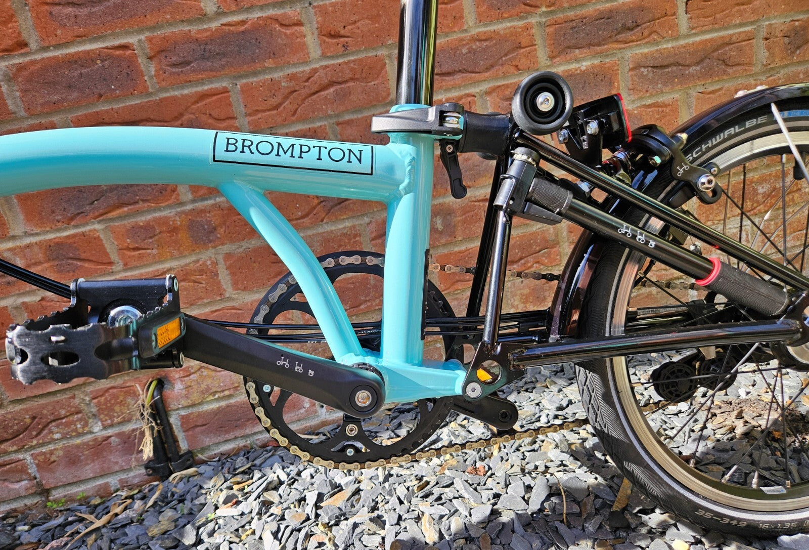 Brompton C Line Explore M6L Black Edition Turkish Green Excellent