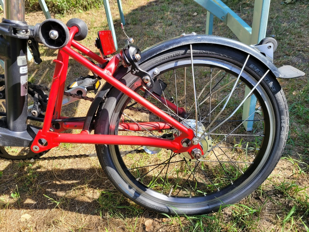 Brompton S3L Folding Bike Sturmey-Archer 5-Speed Hub S-Type Bars Mudguards