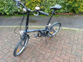 BTWIN Tilt 500 Folding Bike Dark Blue Aluminium