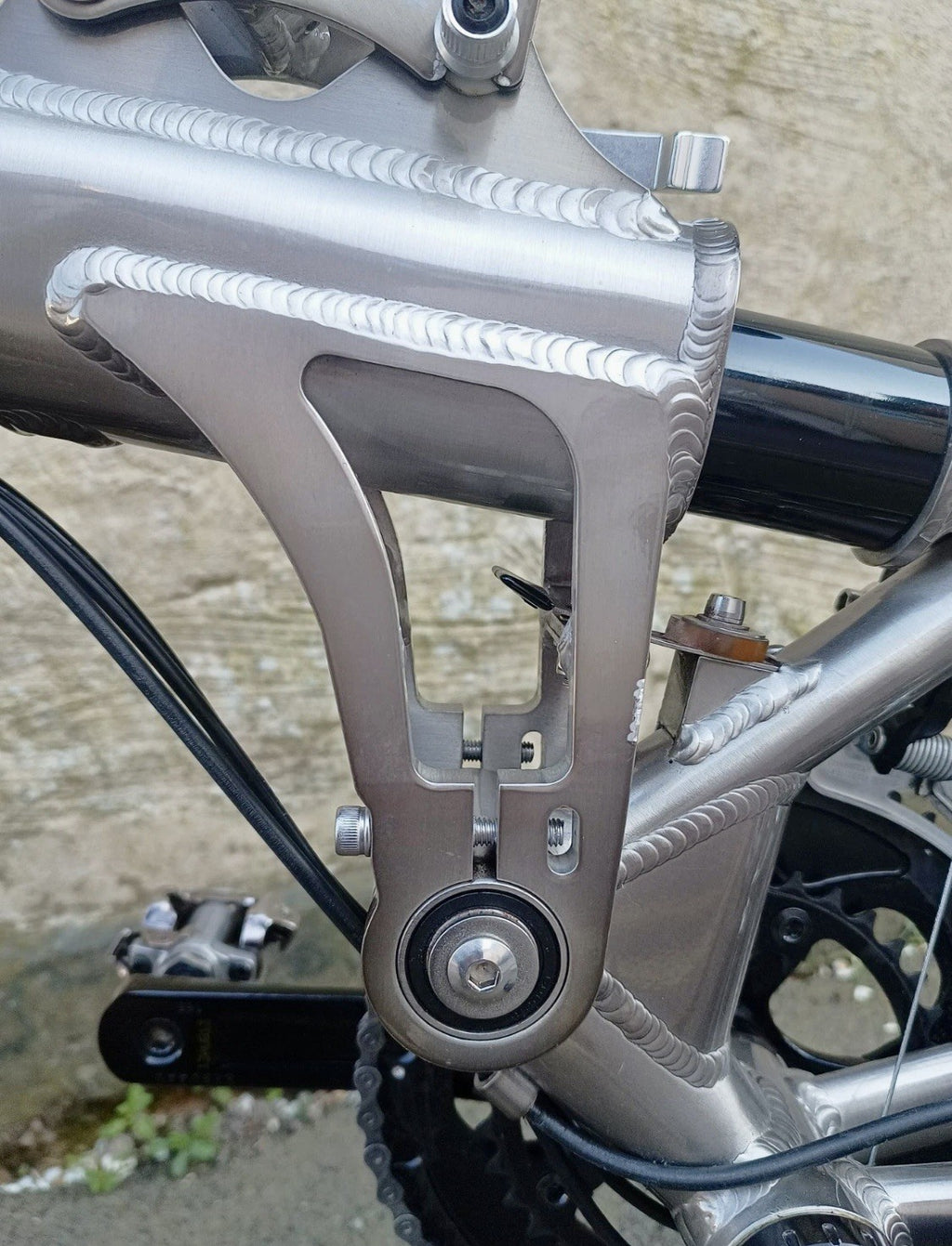 Airnimal Chameleon Elite Titanium folding bike. Absolutely stunning!