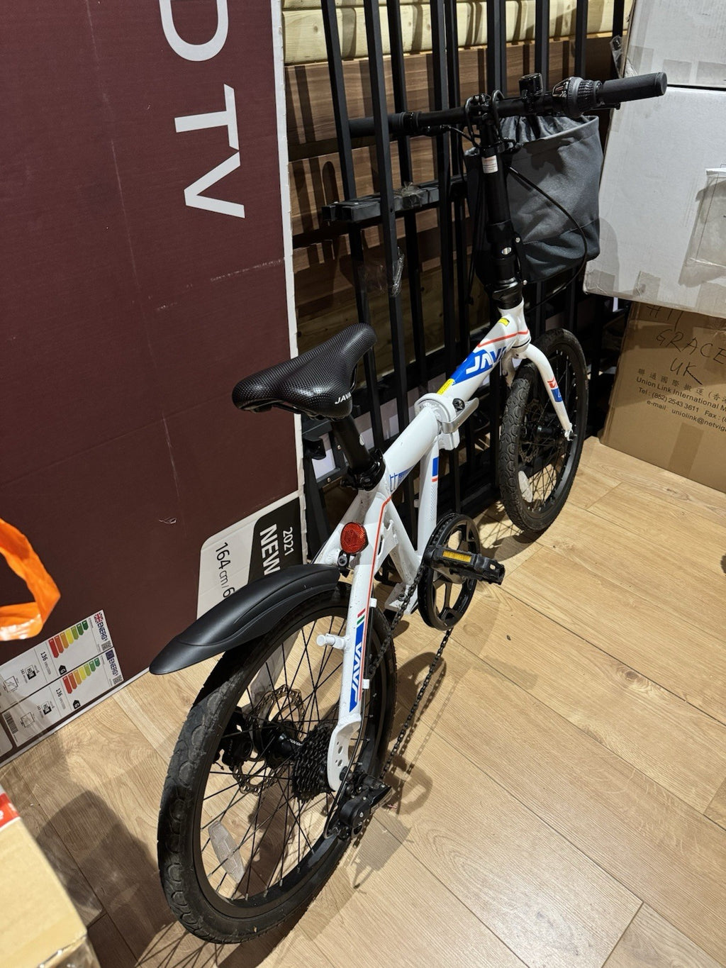Java X2 Foldable Bike Bicycle Shimano 16 Wheel Alloy Frame Great Condition