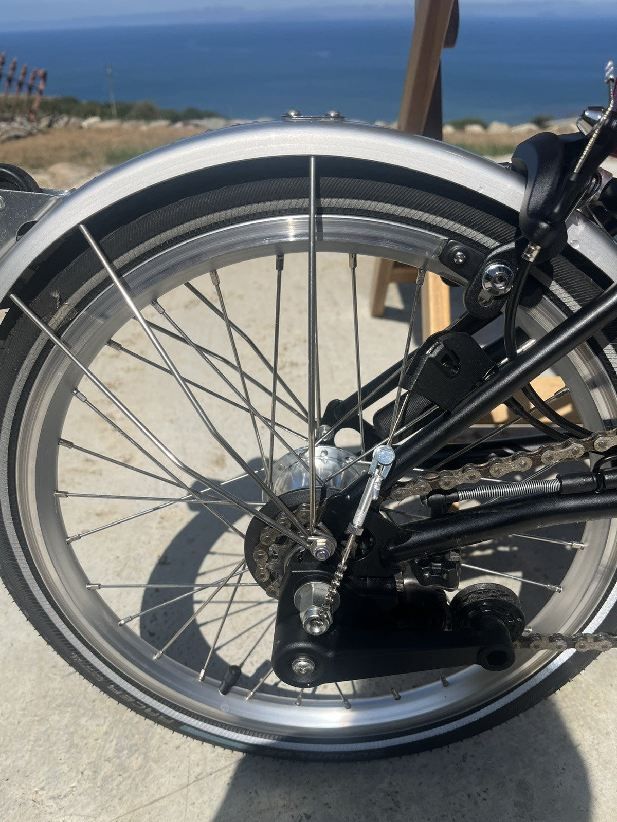 Brompton M6L Folding Bike 2020 Black 6-Speed Folding Bicycle Excellent Condition
