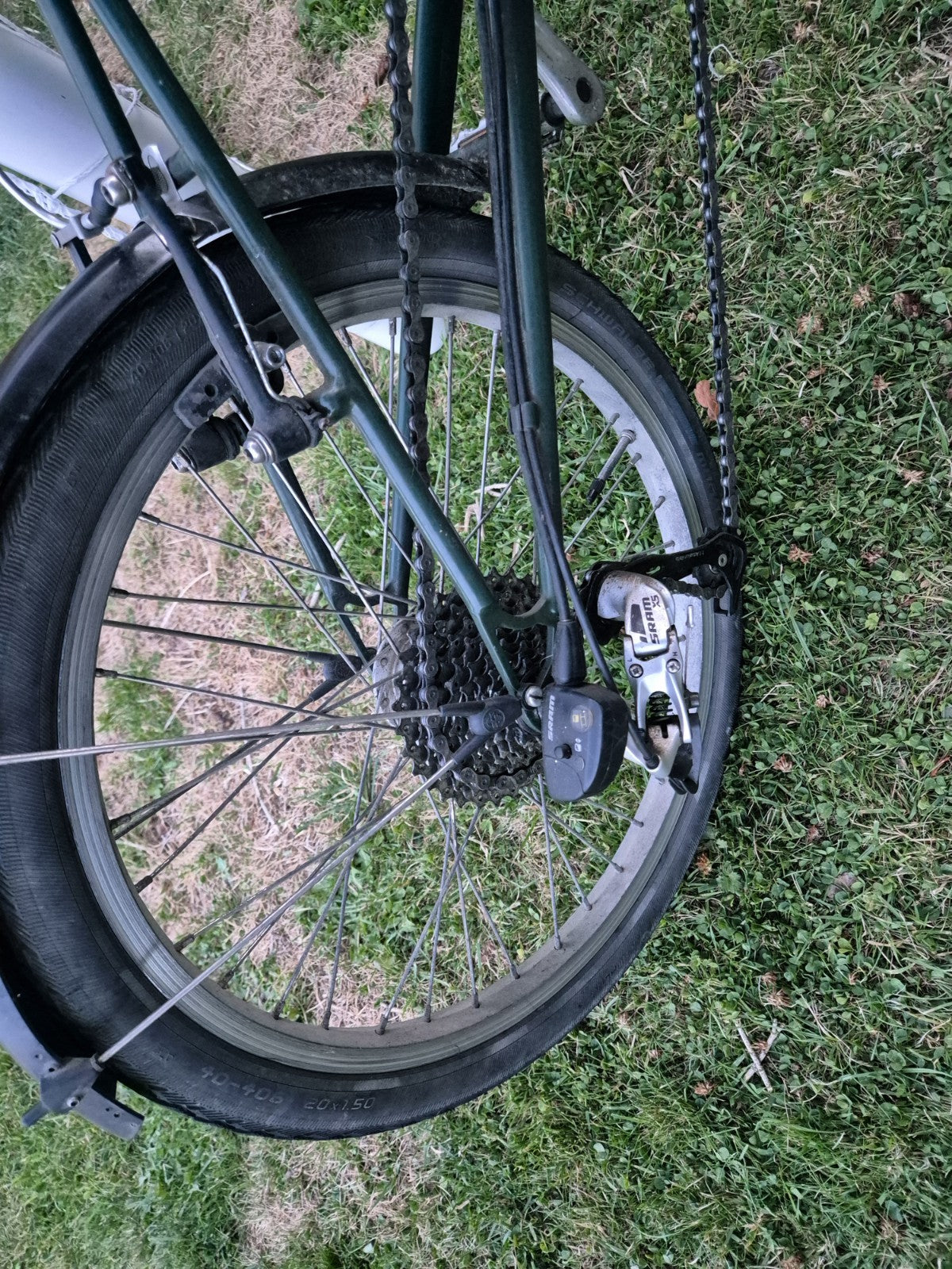 Moulton TSR 9 Separable, SRAM, Sturmey Archer, Brooks, Splitable, Folding