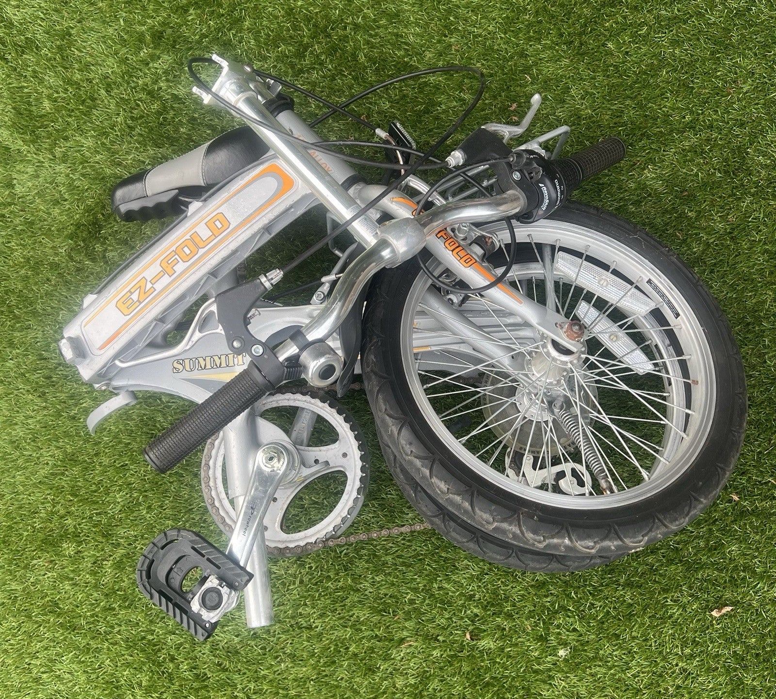 Summit EZ-FOLD Lightweight Aluminium Folding Bike
