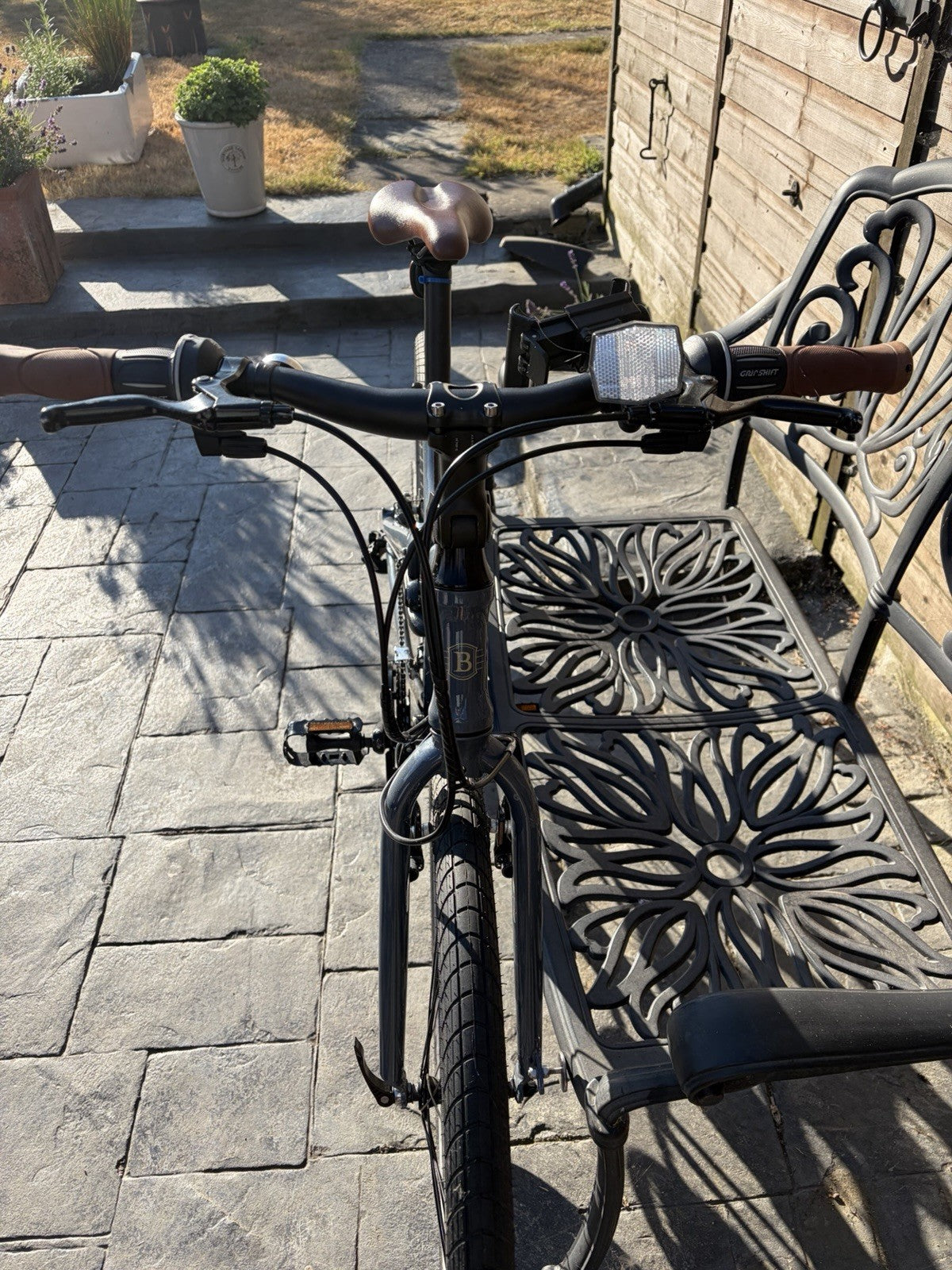 Bickerton Docklands Mark 6 Grey Folding Bike 28in M, Derailleur, Caliper