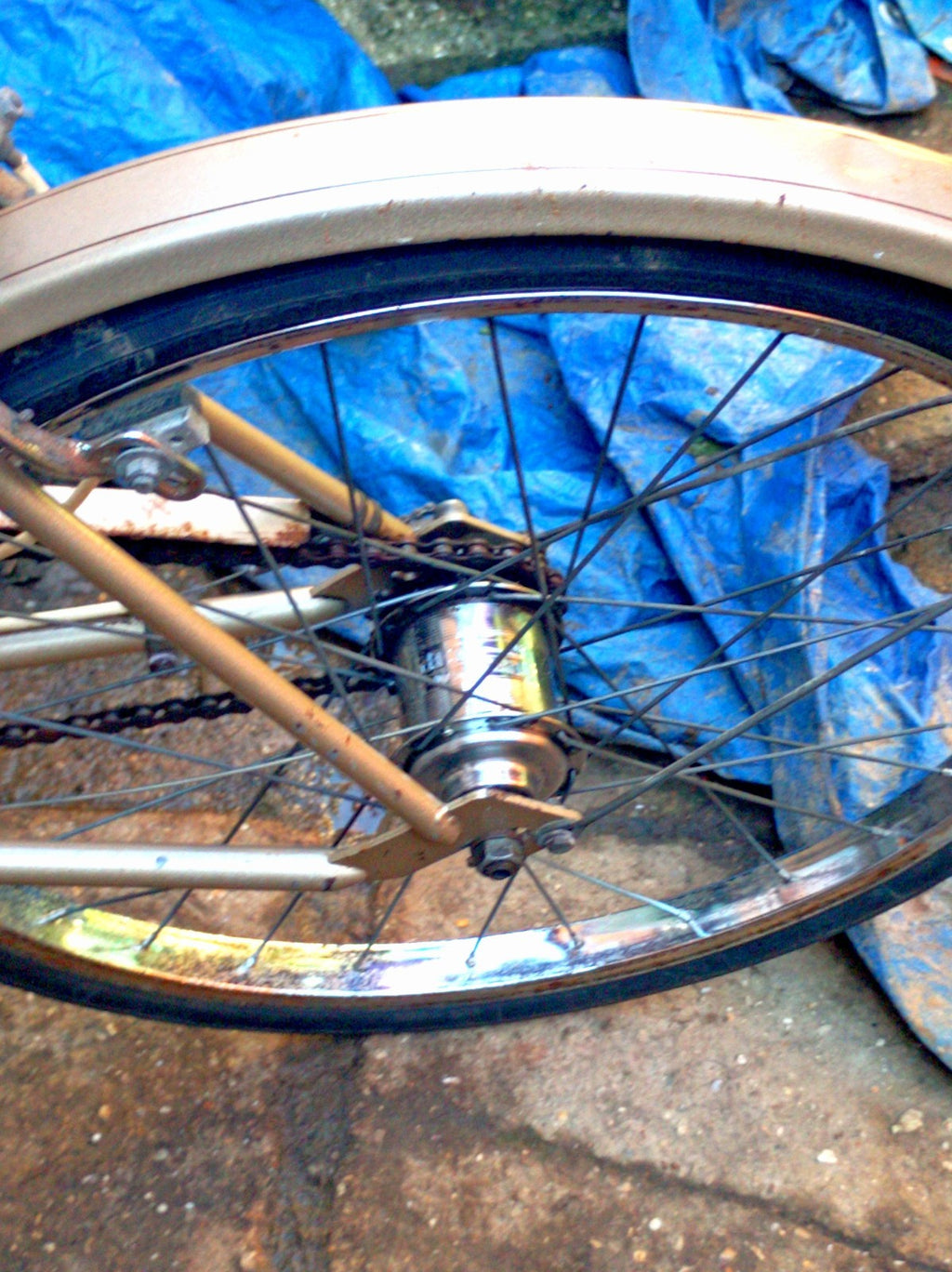 1980's Raleigh Shopper | Vintage Bike | Non Folding | 3 Speed | Basket  | Patina