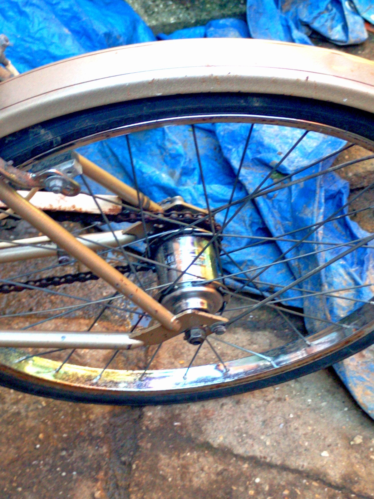 1980's Raleigh Shopper | Vintage Bike | Non Folding | 3 Speed | Basket  | Patina