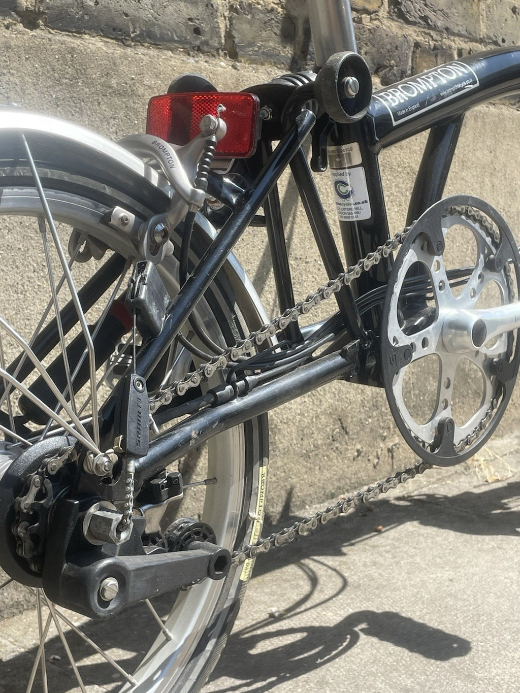 Brompton M6L Folding Bike - Black