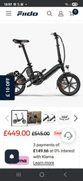 Diido Folding Pedel Assist Bike