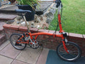 brompton folding bike 3 speed