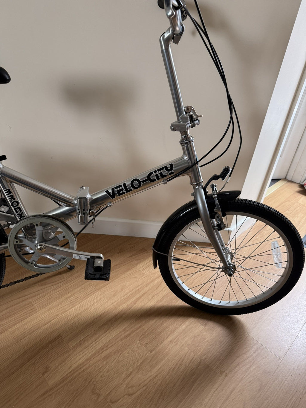 Bronx Velo -City Bike Folding 20 Wheels Aluminium Frame