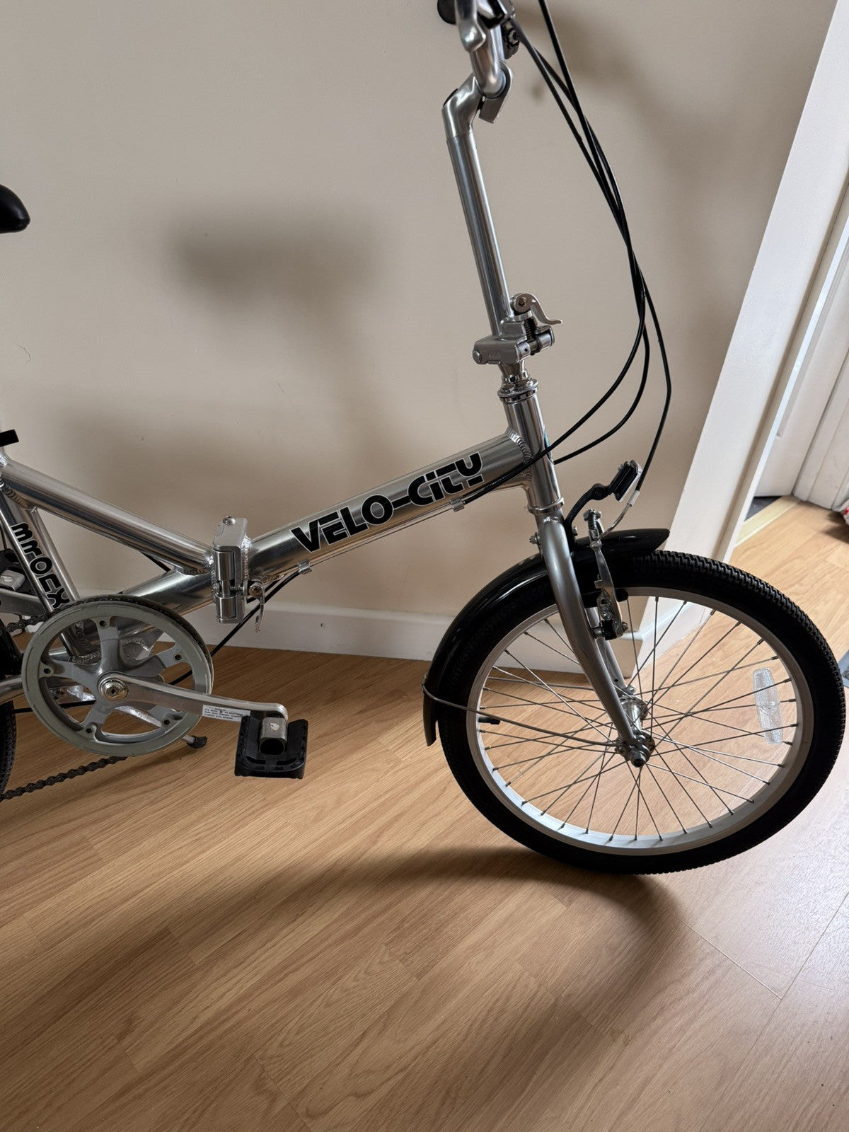 Bronx Velo -City Bike Folding 20 Wheels Aluminium Frame