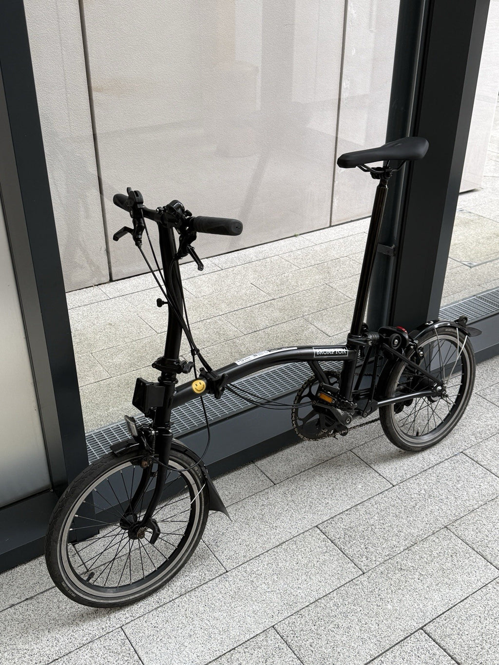 brompton folding bike 6 speed c line