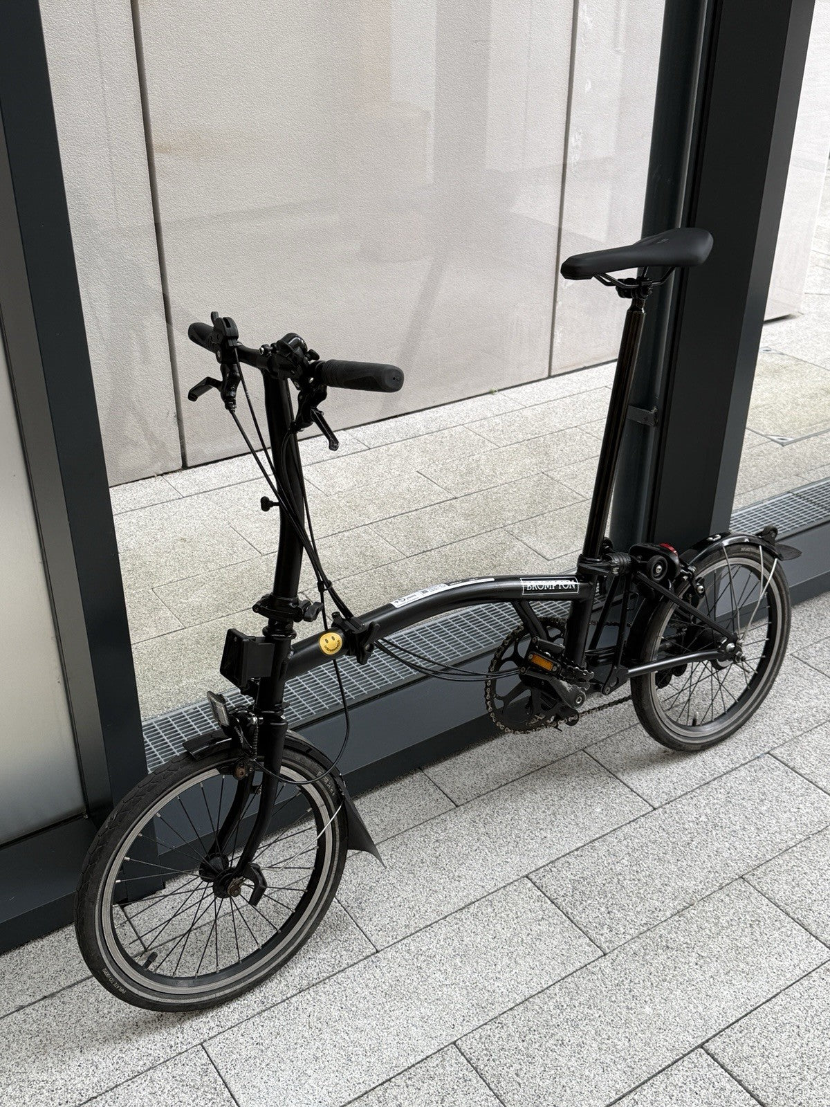 brompton folding bike 6 speed c line