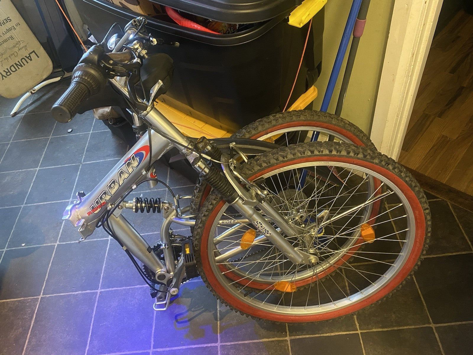 Fully Folding Urban Mountain Bike 26 Inch Wheels