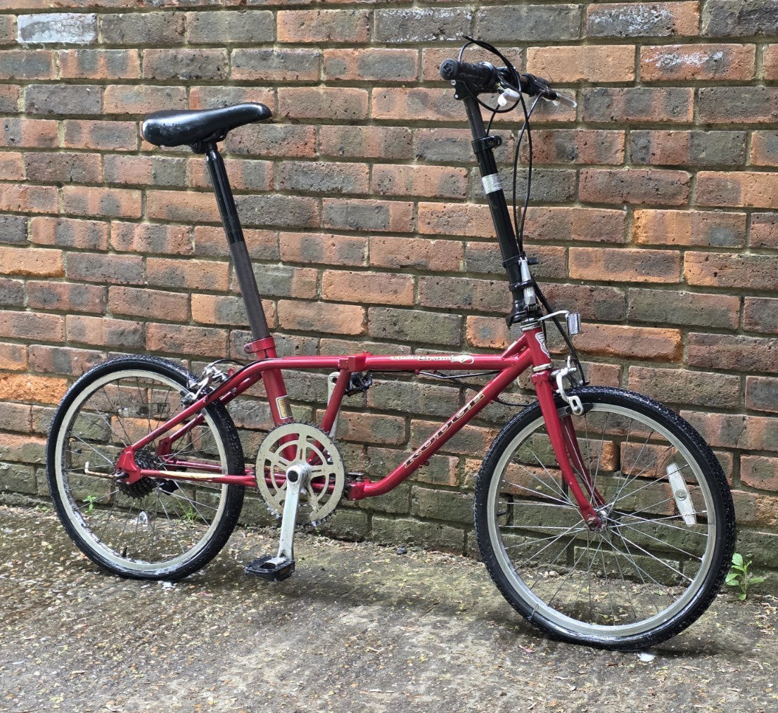 RARE* VINTAGE RUDGE TRANSPORT 7 FOLD UP BIKE BICYCLE (RESTORATION PROJECT)