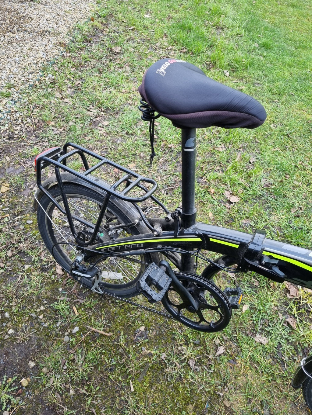 CARRERA CROSSCITY E FOLDING BIKE HARDLY USED IN EXCELLENT CONDITION