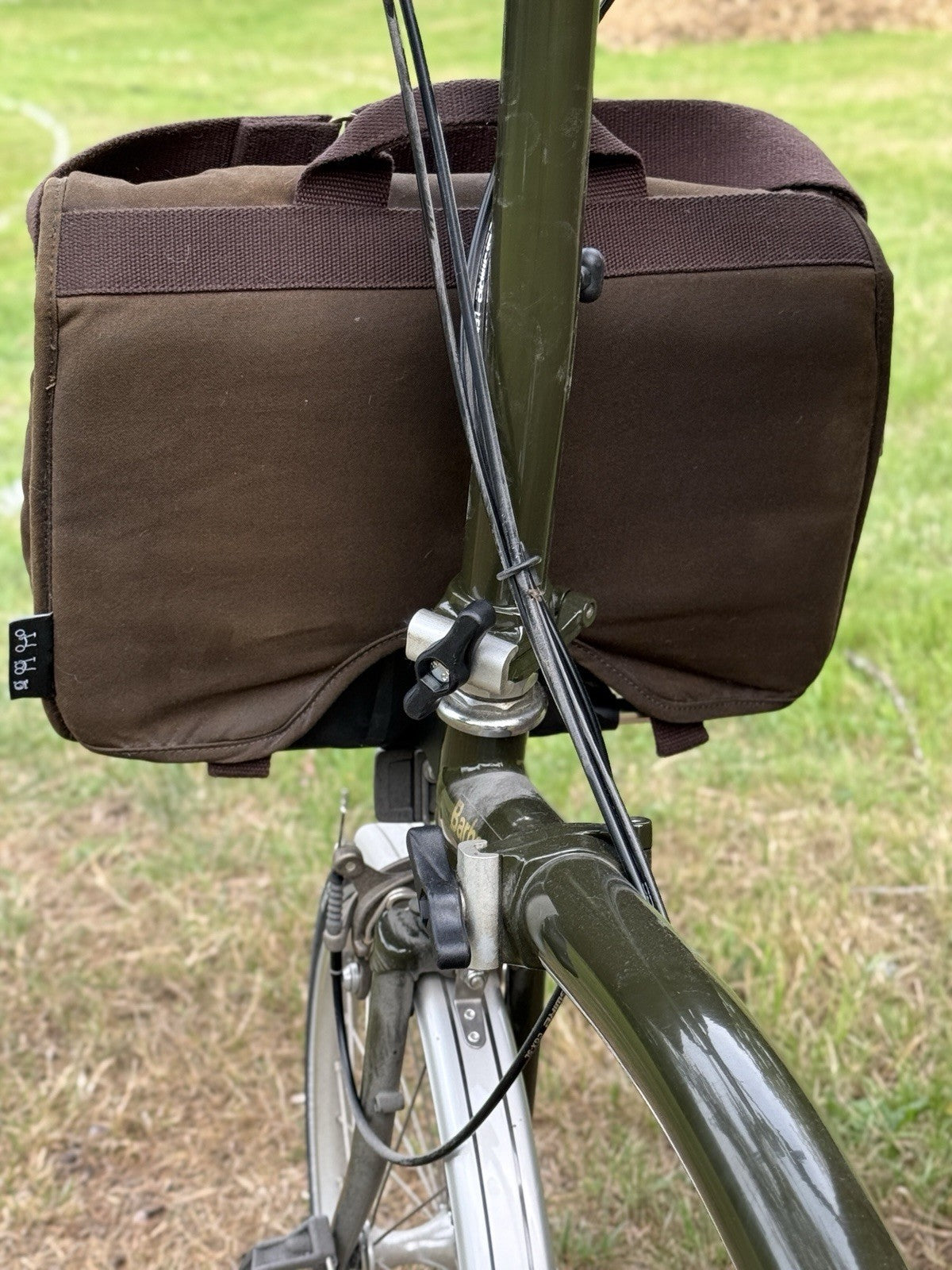 Brompton X Barbour Folding Bike M6L USED ONLY ONCE! Green
