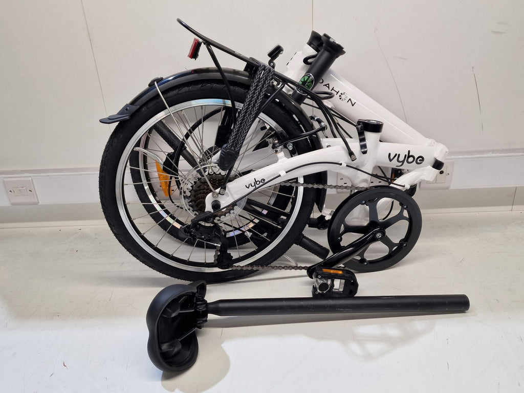 Dahon VYBE D7 Unisex 20" Wheel Compact 12kg 7-Speed Folding Bike - White A