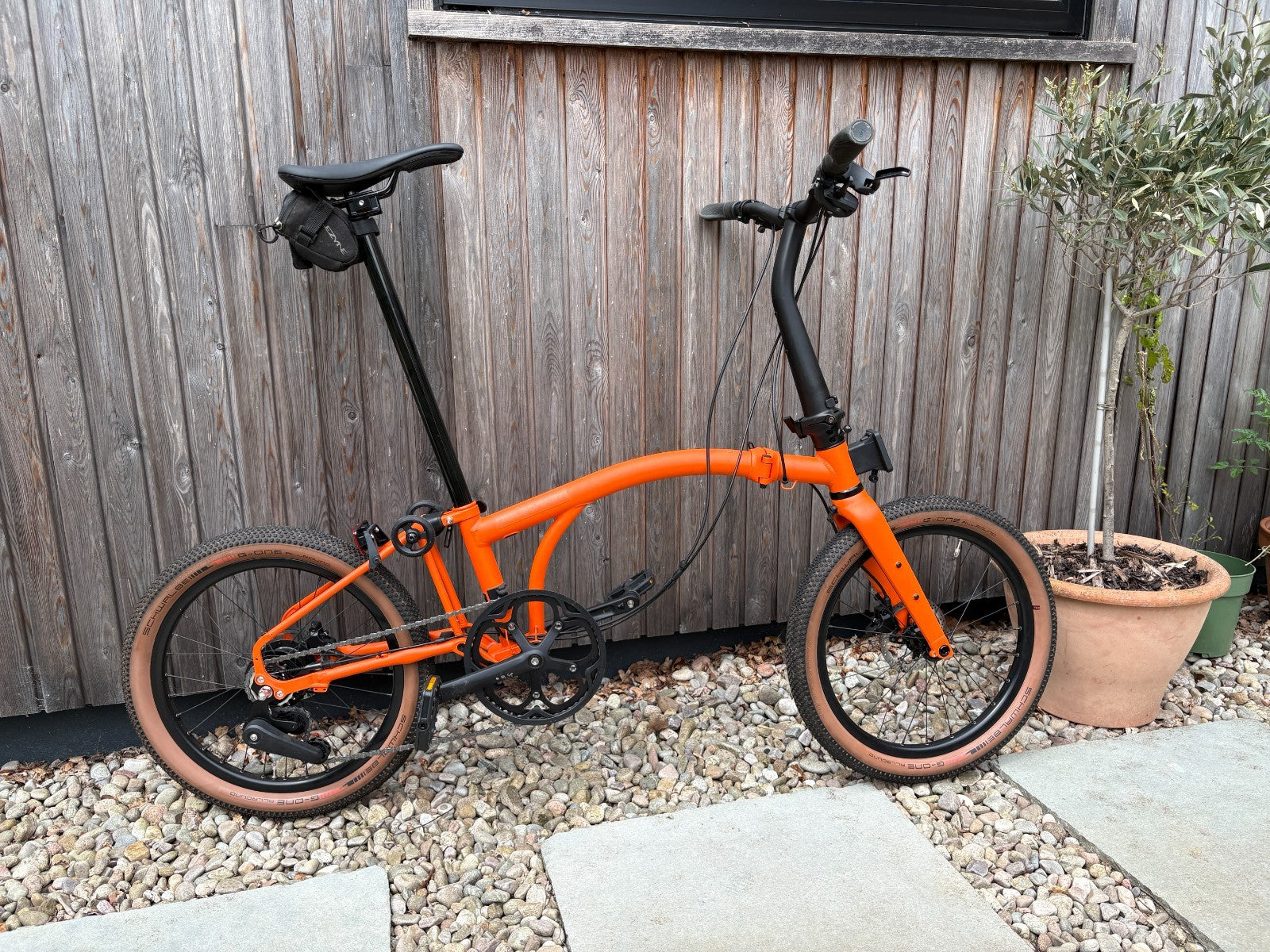 Brompton G Line - 8-speed - Adventure Orange - M