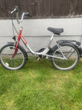 Red Amaco I Folding Bike Red/grey