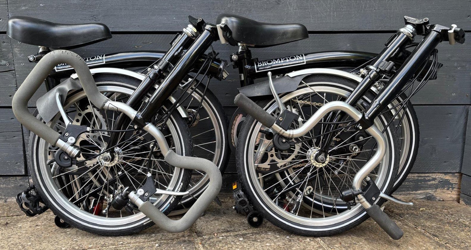 2x Brompton P3L + M3L Folding Bike 3 Speed - Hardly Ridden - One Owner from New