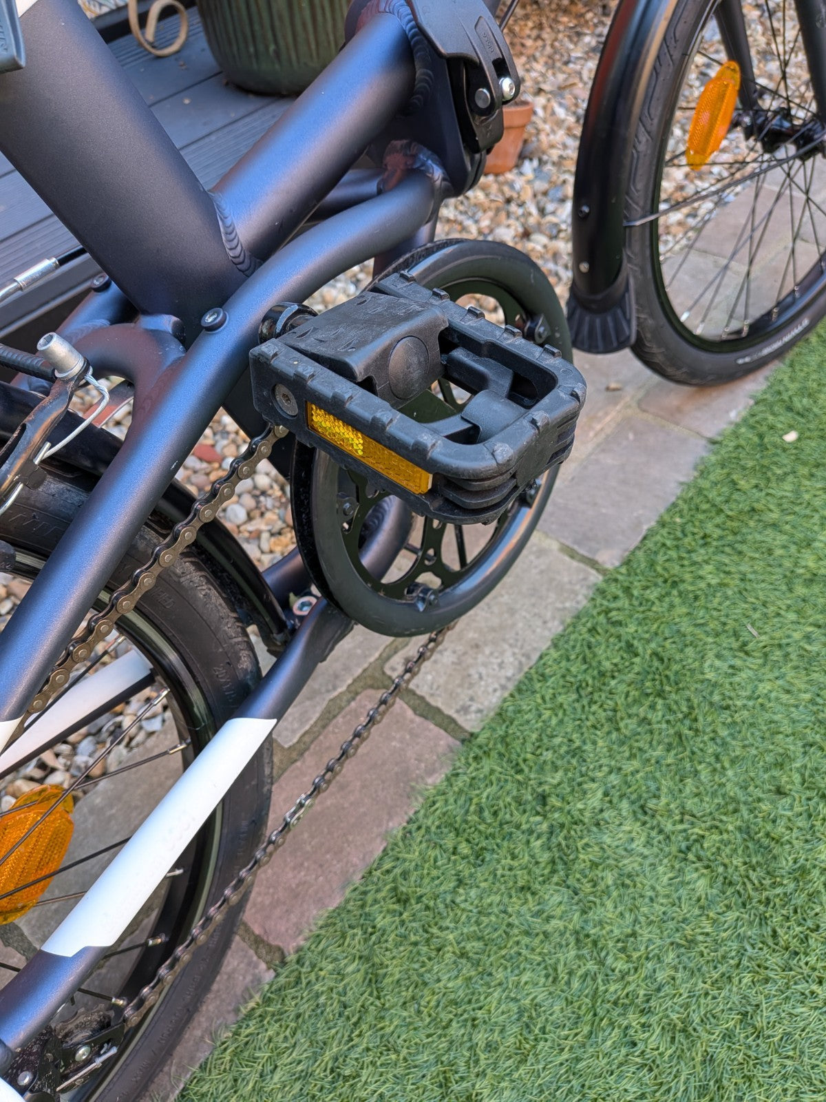 BTWIN Tilt 500 Folding Bike 20-inch Blue Great Condition