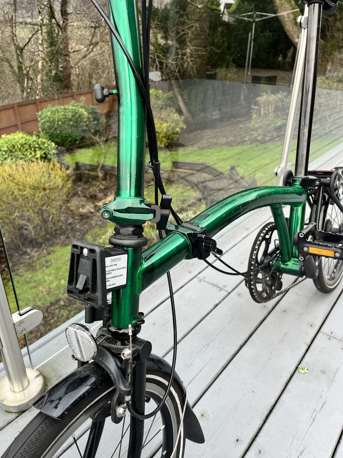 Brompton M4L P Line Emerald Lacquer 9.74Kg